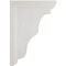 Ekena Millwork 2 1/4"W x 5"D x 7"H Hamilton Traditional Wood Vintage Decor Bracket, Chalk Dust White BKTWD02X05X07HAWH - alternate 3